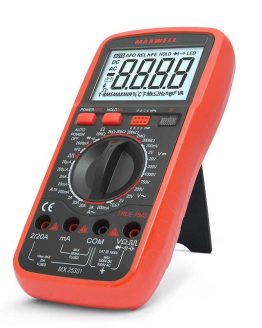 Digitálny multimeter s meranim "True RMS". Veľký 4 miestny displej.